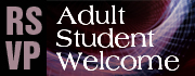RSVP for the Adult Student Welcome
